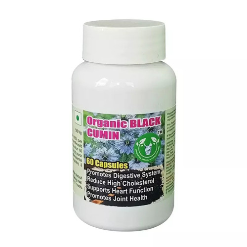 Universal Herbal & Concentrates Organic Black Cumin (60 Capsules)