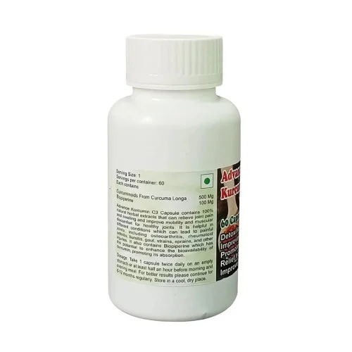 Universal Herbal & Concentrates Advance Kurcumin C3 (60 Capsules)