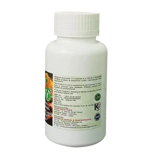 Universal Herbal & Concentrates Advance Kurcumin C3 (60 Capsules)