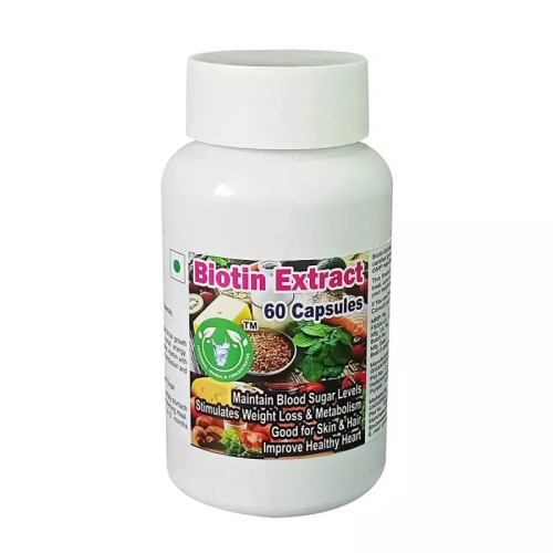 Universal Herbal & Concentrates Biotin Extract (60 Capsules)