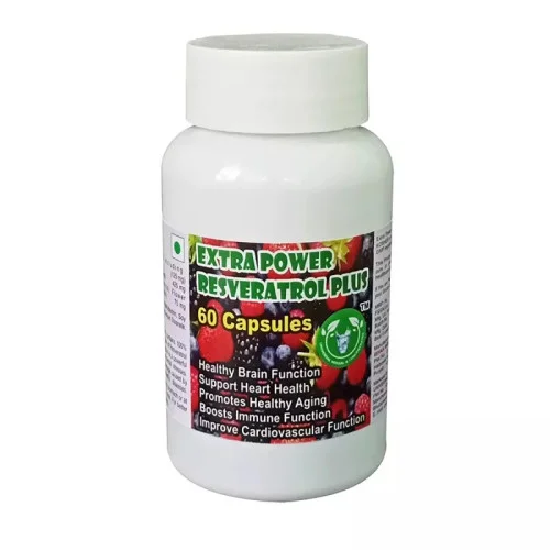 Universal Herbal & Concentrates Extra Power Resveratrol Plus (60 Capsules)