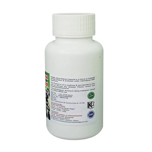 Universal Herbal & Concentrates Healthy Jamun Extract (60 Capsules)