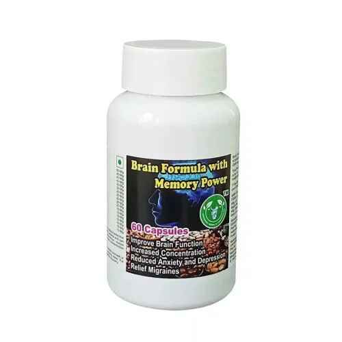 Universal Herbal & Concentrates Brain Formula With Memory Power (60 Capsules)