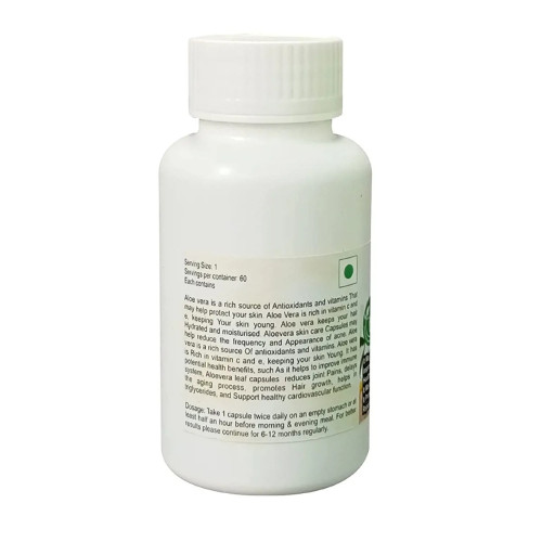Universal Herbal & Concentrates Aloevera Skin Care (60 Capsules)