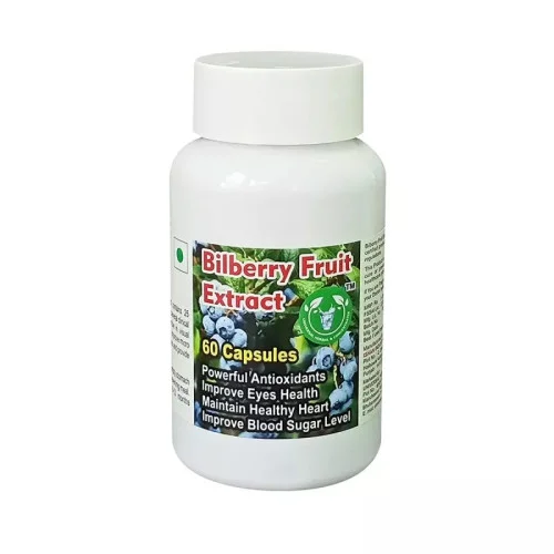 Universal Herbal & Concentrates Bilberry Fruit Extract (60 Capsules)
