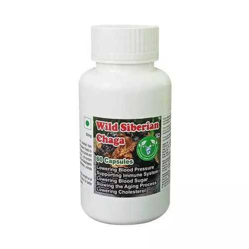 Universal Herbal & Concentrates Wild Siberian Chaga (60 Capsules)