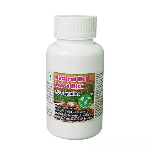 Universal Herbal & Concentrates Natural Red Yeast Rice (60 Capsules)