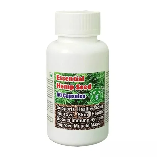 Universal Herbal & Concentrates Essential Hemp Seed (60 Capsules)