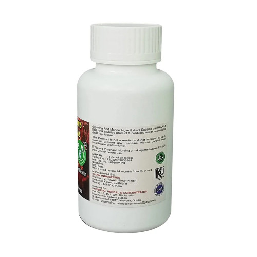 Universal Herbal & Concentrates Gigartina Red Marine Algae Extract (60 Capsules)