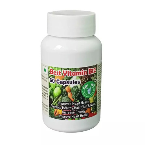 Universal Herbal & Concentrates Best Vitamin B12 (60 Capsules)