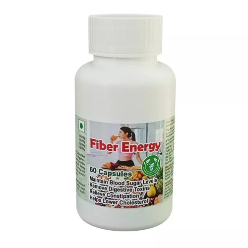 Universal Herbal & Concentrates Fiber Energy  Capsulesule (60 Capsules)