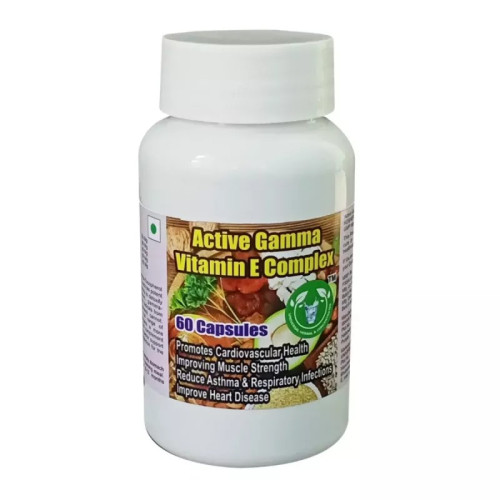 Universal Herbal & Concentrates Active Gamma Vitamin E Complex (60 Capsules)
