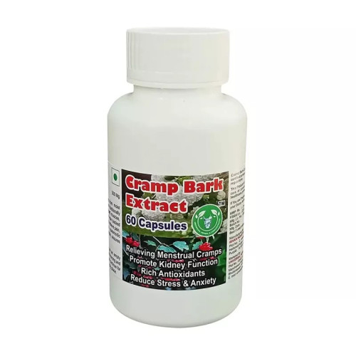 Universal Herbal & Concentrates Cramp Bark Extract (60 Capsules)