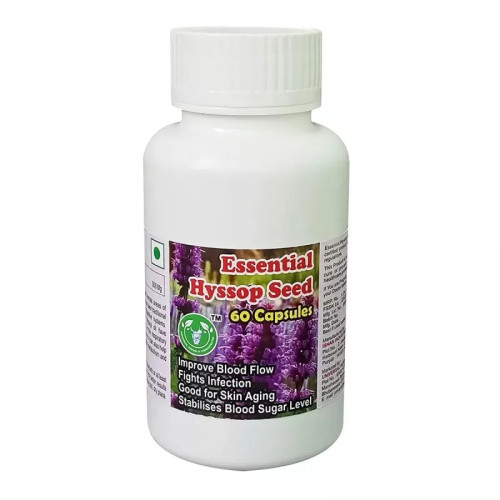Universal Herbal & Concentrates Essential Hyssop Seed (60 Capsules)