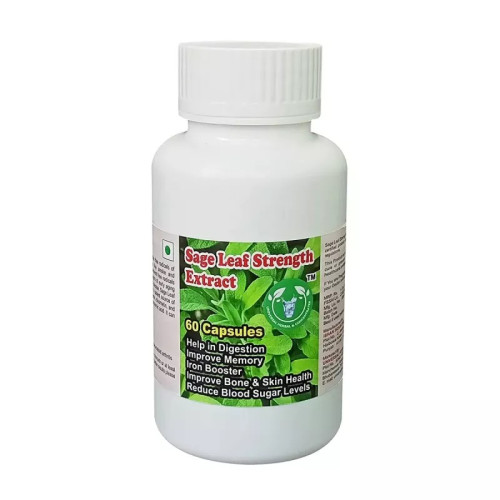 Universal Herbal & Concentrates Sage Leaf Strength Extract (60 Capsules)