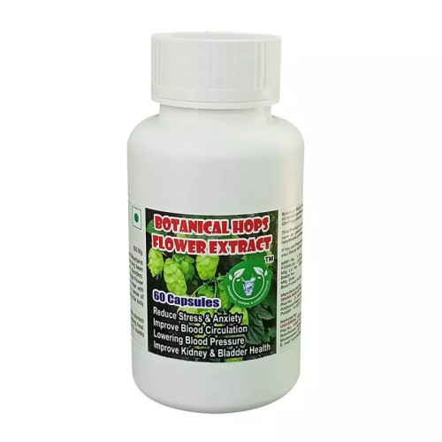 Universal Herbal & Concentrates Botanical Hops Flower Extract (60 Capsules)