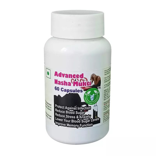 Universal Herbal & Concentrates Advanced Nasha Mukti (60 Capsules)