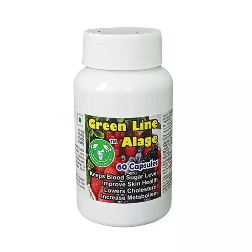 Universal Herbal & Concentrates Green Line Alage  Capsulesule (60 Capsules)