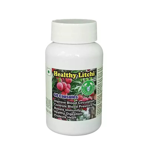 Universal Herbal & Concentrates Healthy Litchi  Capsulesule (60 Capsules)