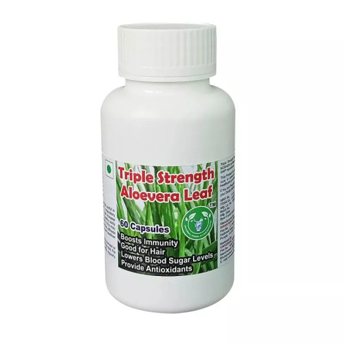 Universal Herbal & Concentrates Triple Strength Aloevera Leaf (60 Capsules)
