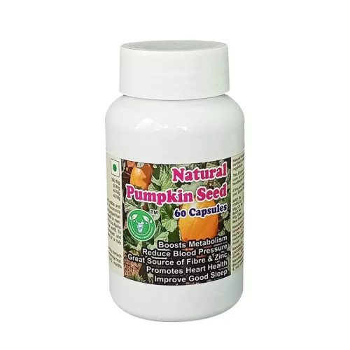 Universal Herbal & Concentrates Natural Pumpkin Seed (60 Capsules)