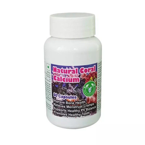Universal Herbal & Concentrates Natural Coral Calcium (60 Capsules)