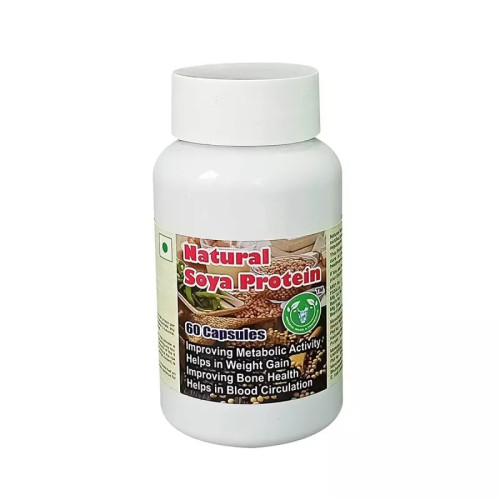 Universal Herbal & Concentrates Natural Soya Protein (60 Capsules)