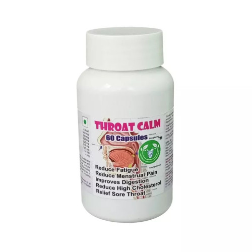 Universal Herbal & Concentrates Throat Calm (60 Capsules)