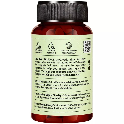 Jiva Ayurveda Amla  Tablets (120 Tablets)