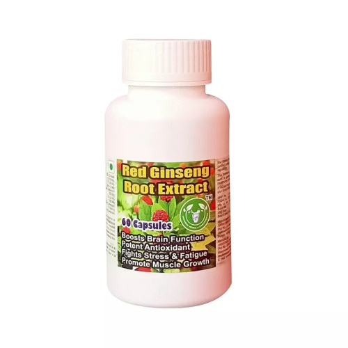 Universal Herbal & Concentrates Red Ginseng Root Extract (60 Capsules)