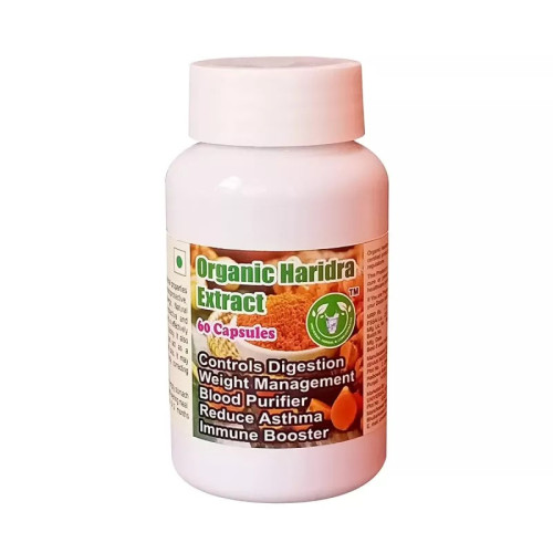 Universal Herbal & Concentrates Organic Haridra Extract (60 Capsules)