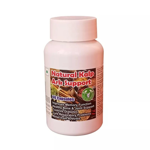 Universal Herbal & Concentrates Natural Kalp Ark Support (60 Capsules)