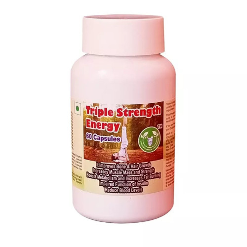 Universal Herbal & Concentrates Triple Strength Energy (60 Capsules)