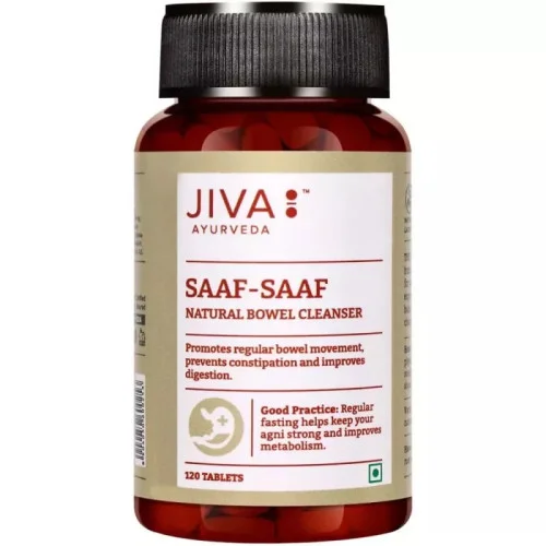 Jiva Ayurveda Saaf Saaf  Tablets (120 Tablets)
