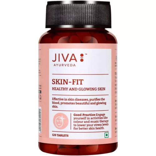 Jiva Ayurveda Skin Fit  Tablets (120 Tablets)