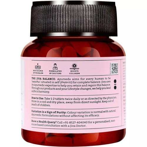 Jiva Ayurveda Skin Fit  Tablets (60 Tablets)