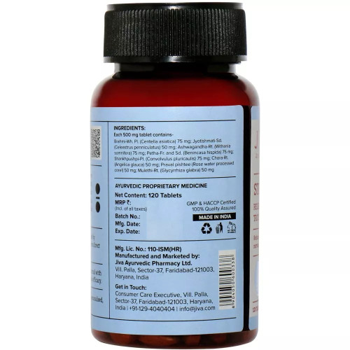 Jiva Ayurveda Stress Free  Tablets (120 Tablets)