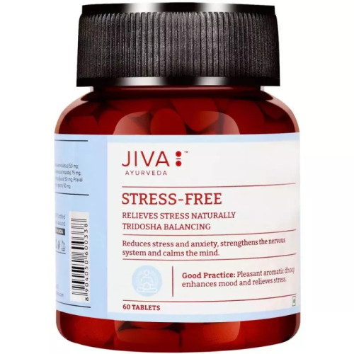 Jiva Ayurveda Stress Free  Tablets (60 Tablets)