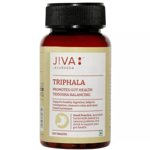 Jiva Ayurveda Triphala  Tablet (120 Tablets)