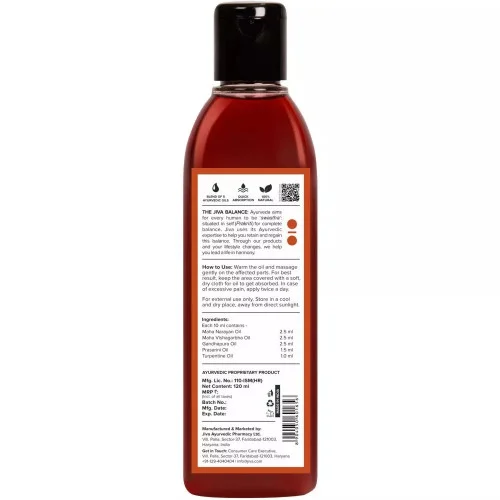 Jiva Ayurveda Pain Calm Oil (120ml)