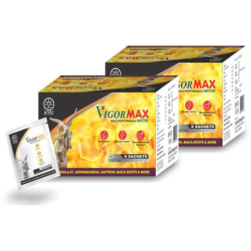 1 Tree Vigor Max Performancers Matrix (8Sachet, Pack of 2)