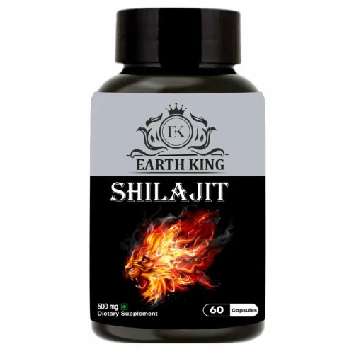 Earth King Shilajit  Capsulesule (60 Capsules)