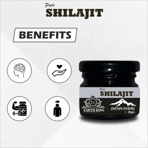 Earth King Pure Shilajit Resin Form (20g)
