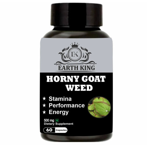 Earth King Horny Goat Weed  Capsulesule (60 Capsules)