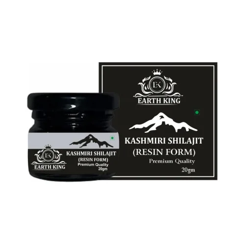 Earth King Kashmiri Shilajit Resin Form (20g)