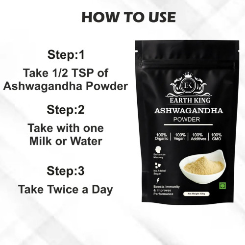 Earth King Ashwagandha Powder (100g)