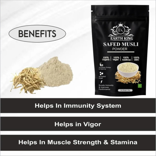 Earth King Safed Musli Powder (100g)