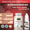 Riffway Active Power  Capsules + Big Penis Size Oil (60Cap + Oil 15ml) (1Pack)