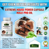 Riffway Extreme House Power  Capsules 500mg + Male Pro Oil (60Cap + 15ml Oil) (1Pack)