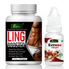 Riffway Ling Booster  Capsules + Extreme Delight Oil (60Cap + 15ml Oil) (1Pack)